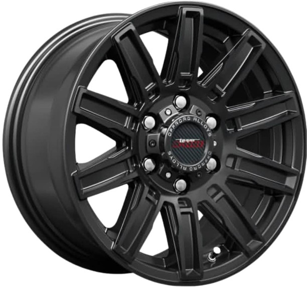A-Line 16" Tempo 6/130 Velvet Black ET45 NA NA Vehicle Tyre Rim