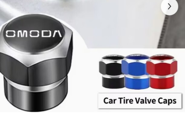 Renzo Auto OMODA tyre valve caps Omoda OMODA Vehicle Tyre Rim