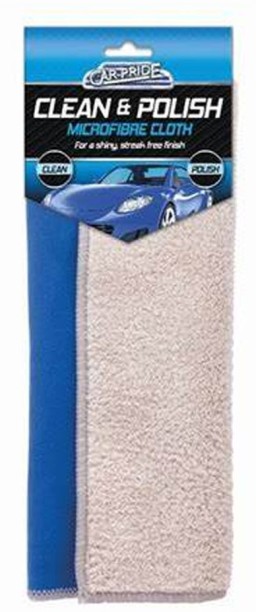 Carpride Clean & Polish Microfiber Vehicle Washing  Cloth