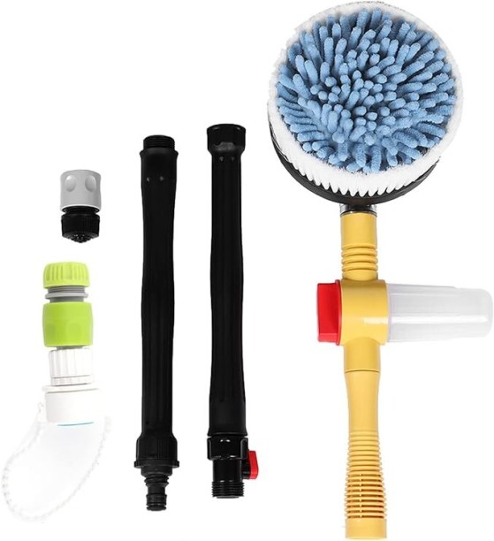 Elegant Rotating Car Wash Brush Polyurethane Vehicle Washing  Brush