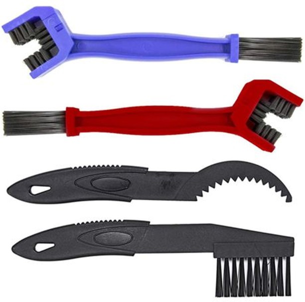 MUST Chain Cleaning Brush Kit Plastic Vehicle Washing  Chain Cleaner Brush