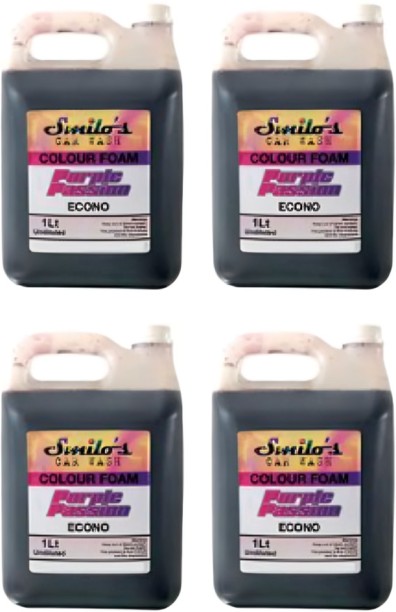 Smilo Concentrated Undiluted Colour Foam Car Wash - Purple Passion Vehicle Washing Liquid