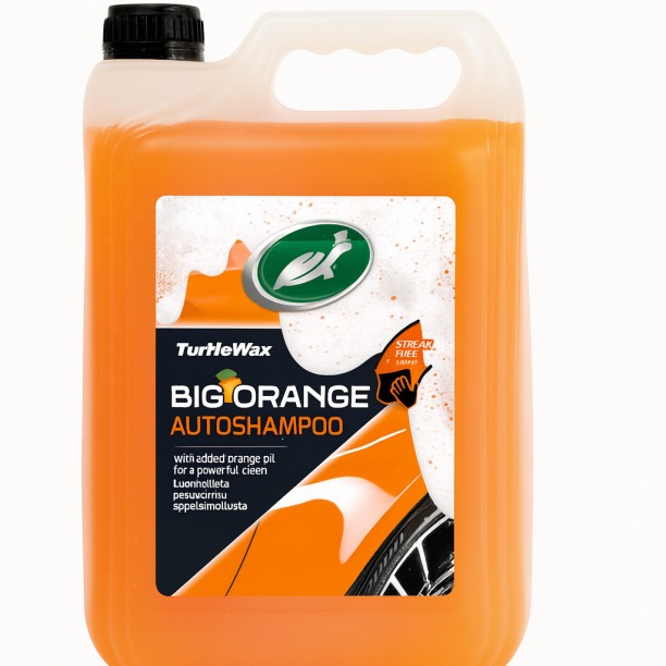 Turtle Wax Big Orange Auto Shampoo Vehicle Washing Liquid