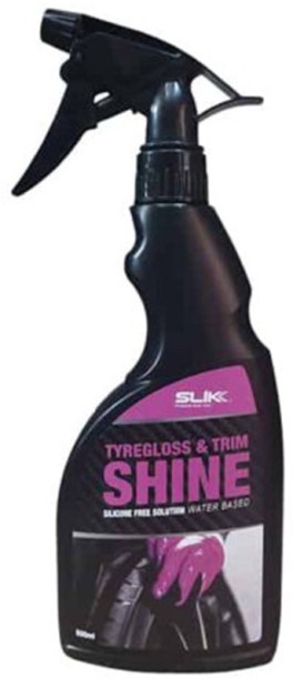 SLIKK Tyre Gloss & Trim Shine 500ml Vehicle Washing Liquid