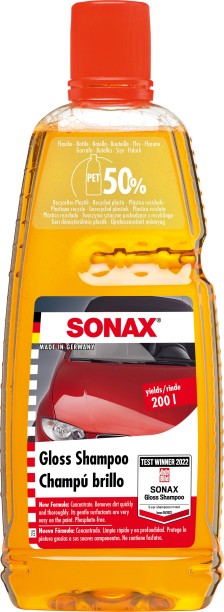 Sonax Gloss Shampoo Concentrate 1L Vehicle Washing Liquid