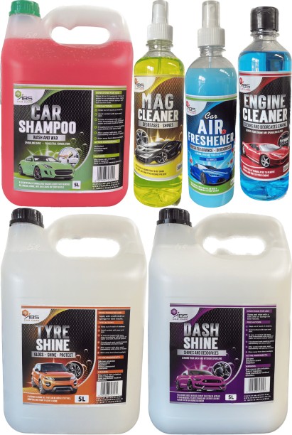 ABS Chemicals Car Shampoo Dash Shine Combo Vehicle Washing Liquid