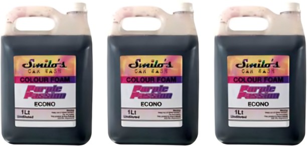 Smilo Concentrated Undiluted Colour Foam Car Wash - Purple Passion Vehicle Washing Liquid