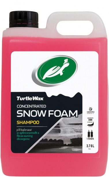 Turtle Wax urtle Wax Concentrated Snow Foam Shampoo Vehicle Washing Liquid