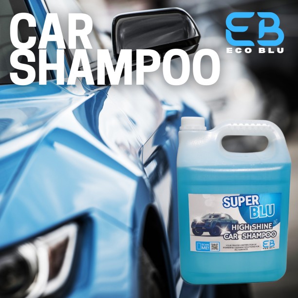 Super Blu High Shine Car Wash Shampoo Vehicle Washing Liquid