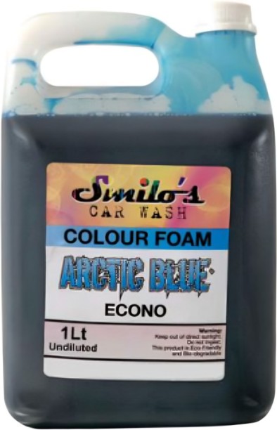 Smilo New & Improved Colour Foam Car Wash - Arctic Blue Vehicle Washing Liquid