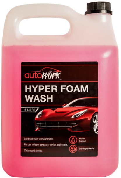 Autoworx AW5L3 Car Hyper Foam Wash Vehicle Washing Liquid