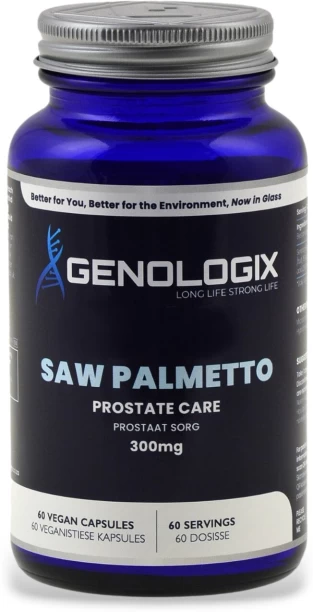 Genologix Saw Palmetto 300mg 60 Servings x 60 Capsules