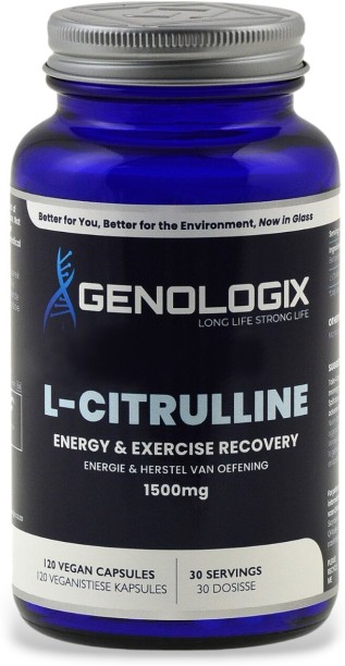 Genologix L-Citrulline 1500mg (30 servings x 120 capsules)