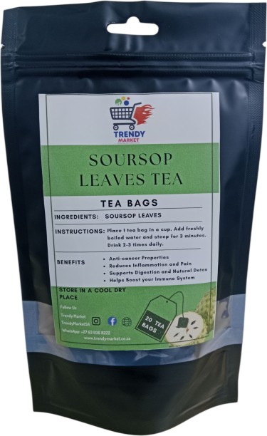 Trendy Market Soursop leaves tea bags
