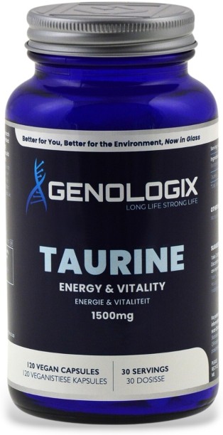 Genologix Taurine 1500mg 30 Servings x 120 Capsules