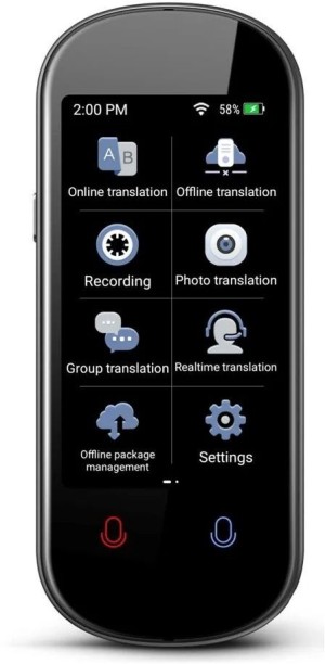 Ai AI Translator Voice Android 8.0 Mini Talking Device With 137 Language NA Voice Recorder