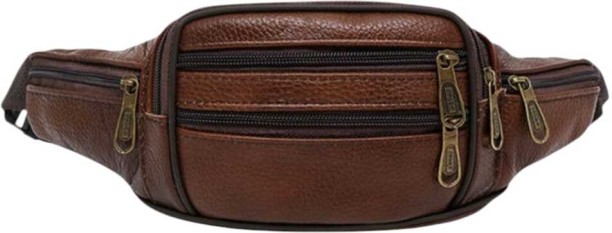 Eclassy Sibbse Unisex Leather Waist Bag Waist Bag