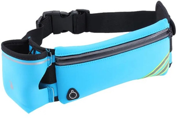 Generic Reflective Running Waist Bag Blue Running Waist Bag