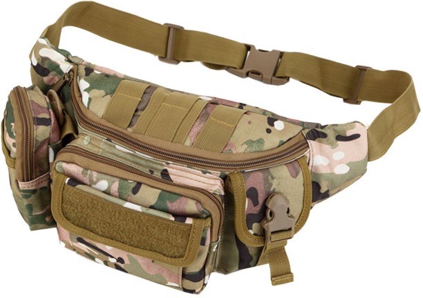ALANES Outdoor Sports Tactical Pocket Military Waist Pack - CP Waist bag
