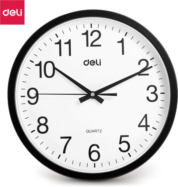 Deli Analog 29 cm X 33 cm Wall Clock