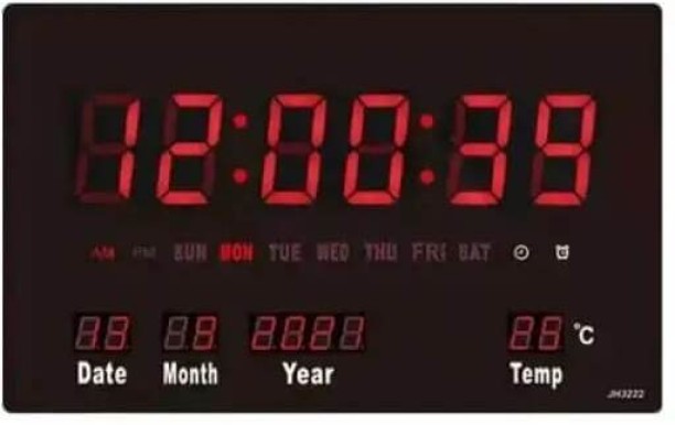 Perfect Dealz Digital 35 cm X 45 cm Wall Clock