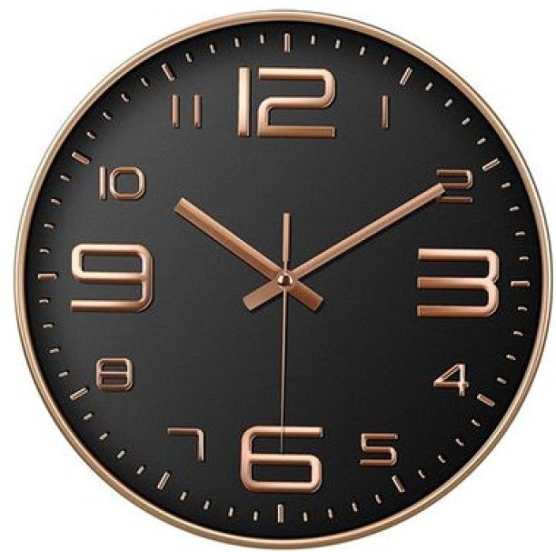 SA TRADE Analog 30 cm X 4 cm Wall Clock