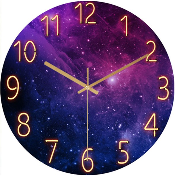 ALANES Analog 8 cm X 34 cm Wall Clock