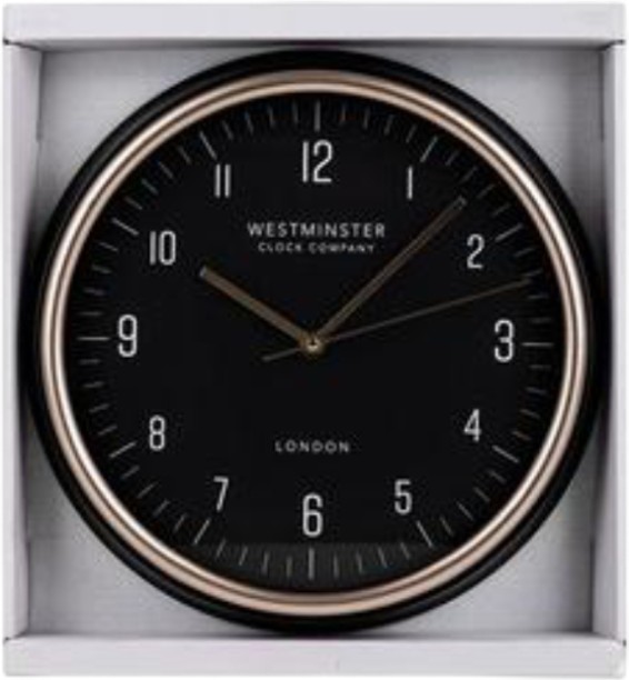 General Merchandise Analog 30 cm X 5 cm Wall Clock