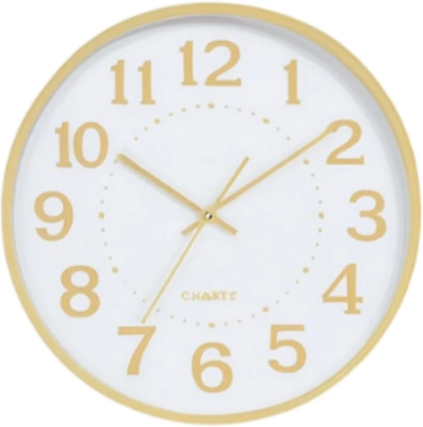 Wobuciko Analog 34.5 cm X 4 cm Wall Clock