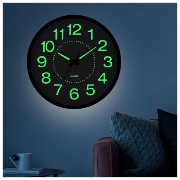 Generics Analog 25 cm X 26 cm Wall Clock