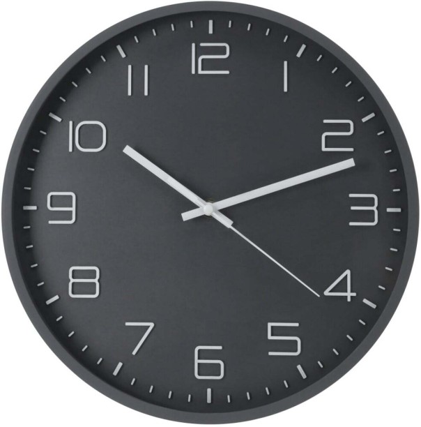 Excellent Houseware Analog 31 cm X 4.5 cm Wall Clock