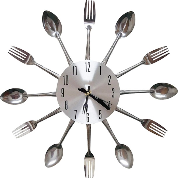 ALANES Analog 31.5 cm X 4 cm Wall Clock