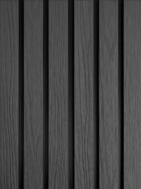 UpperEdge Outdoor Pvc Wall Panels Shadow Pack of 3