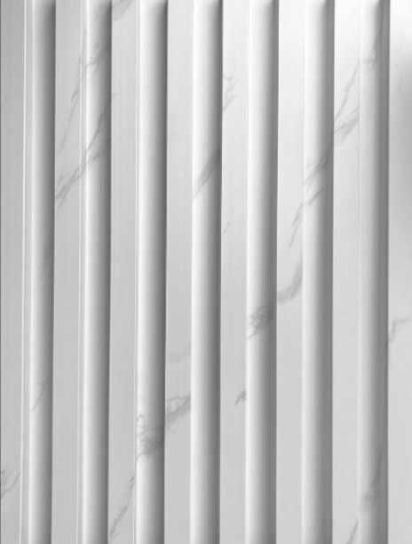 UPPEREDGE Pvc Wall Panels White Marble Pack of 10