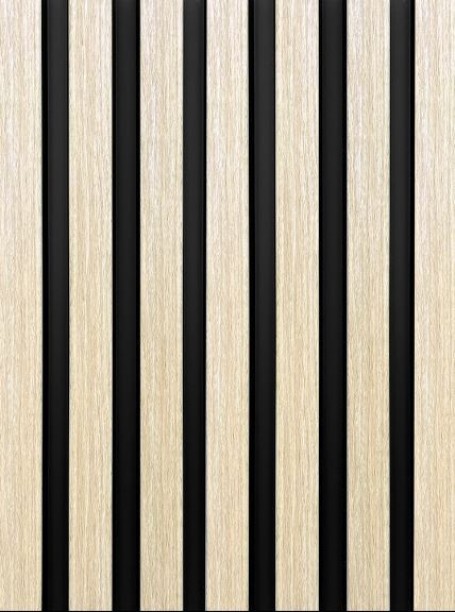UPPEREDGE 3D Pvc Wall Panels Birch Black