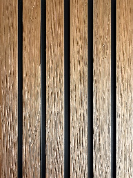 UPPEREDGE Outdoor Pvc Wall Panels Acacia Pack of 3