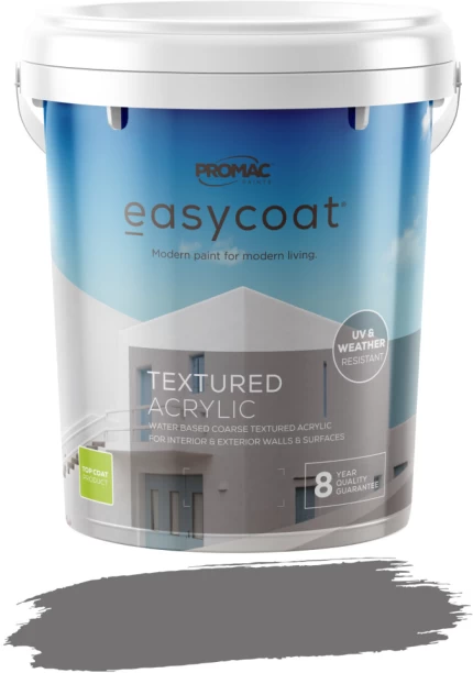 Promac Easycoat Textured Charcoal Slate Emulsion Wall Paint