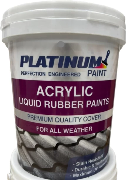 Platinum Rubber Roof Grey RUBBER Grey RUBBER Emulsion Wall Paint