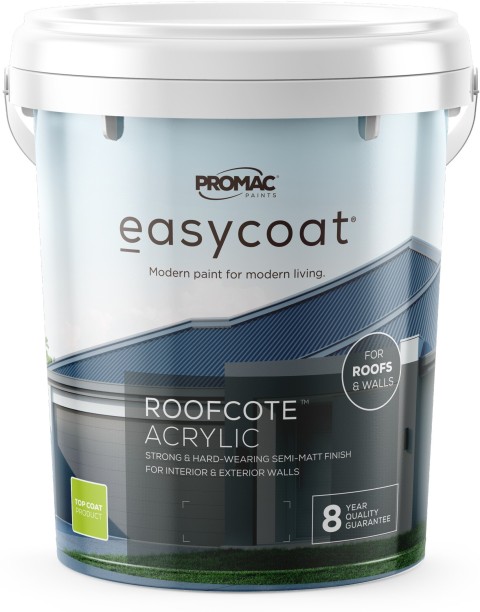 Promac Easycoat Roofcote Acrylic Grey Emulsion Wall Paint