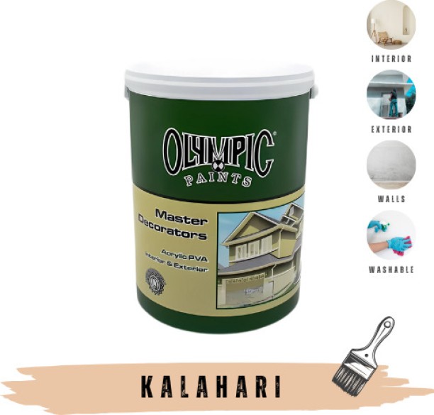 Olympic Paints Master Decorators Kalahari Emulsion Wall Paint
