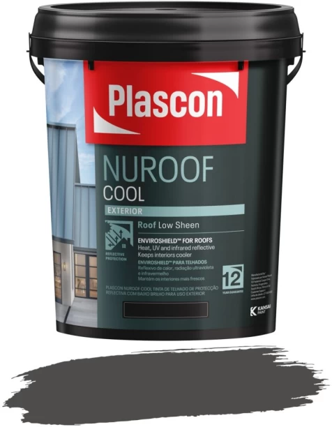 Plascon Nuroof Cool Atmosphere Grey Emulsion Wall Paint
