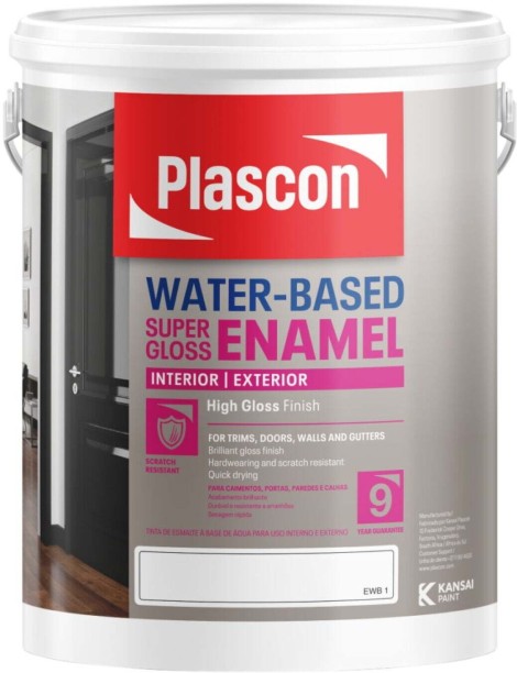 Plascon Water Based Super Gloss Enamel Cream Cream Enamel Wall Paint