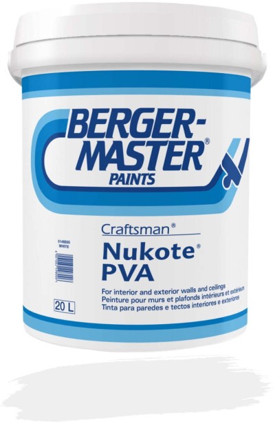 Bergermaster PVA White Emulsion Wall Paint