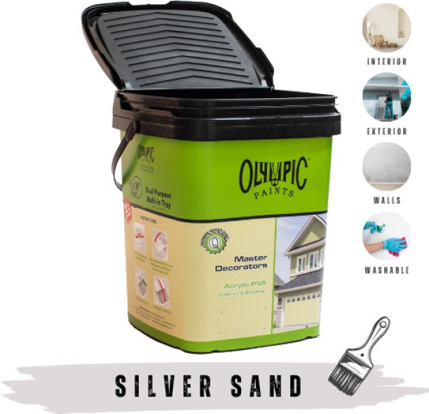 Olympic Paints Master Decorators Silver Sand Emulsion Wall Paint