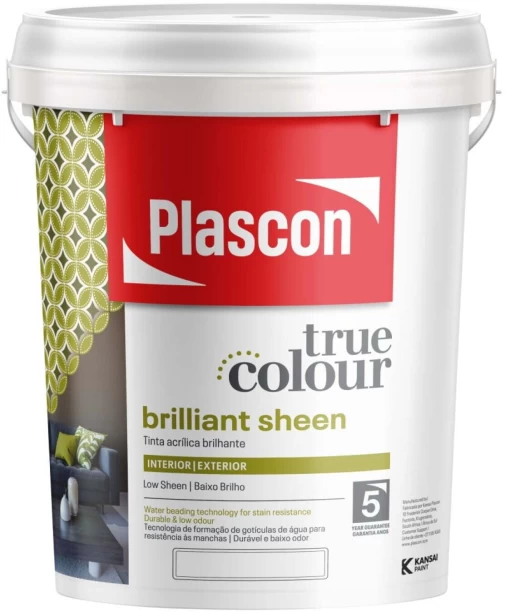 Plascon True Colour Brilliant Sheen Tint Base Emulsion Wall Paint