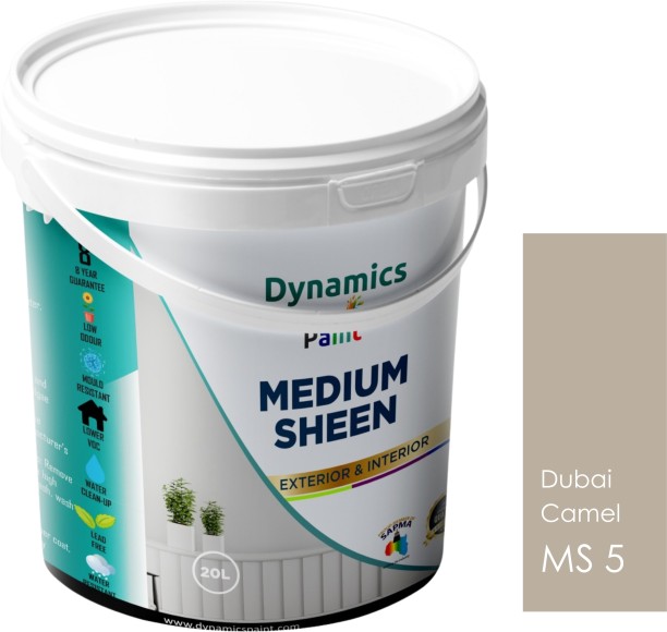 Dynamics Paints Semi-Gloss Medium Sheen Emulsion Wall Paint