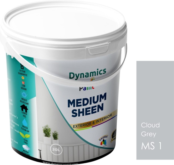 Dynamics Paints Semi-Gloss Medium Sheen Emulsion Wall Paint