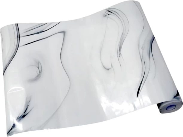 Generic LK-082 Self Adhesive Wallpaper 120cmx3m Decorative White Wallpaper