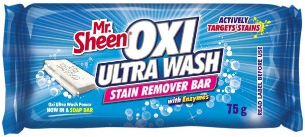 Mr Sheen Oxi Ultra Wash Stain Remover Bar Detergent Bar