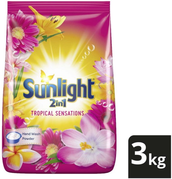 Sunlight 2-in-1 Tropical Sensations Washing Powder 3 kg